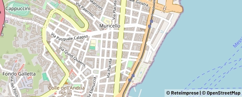 Mappa Messina