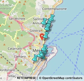 Mappa Via Nina da Messina, 98121 Messina ME, Italia (1.50923)