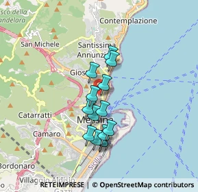 Mappa Via Nina da Messina, 98121 Messina ME, Italia (1.53643)