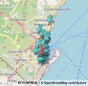 Mappa Via Nina da Messina, 98121 Messina ME, Italia (1.2265)