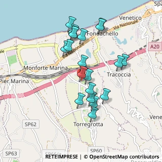 Mappa Via XXI Ottobre, 98043 Torregrotta ME, Italia (0.954)