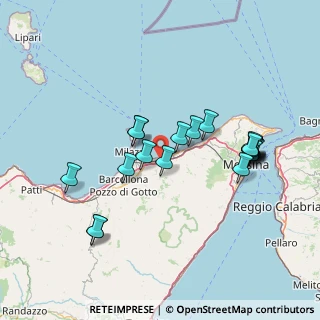 Mappa Campagna, 98042 Pace del Mela ME, Italia (16.066)