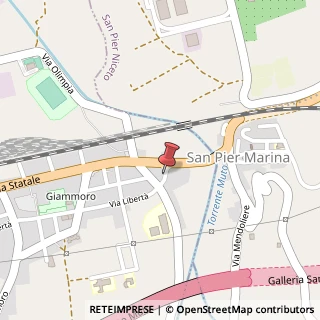 Mappa Via Libertà, 170, 98042 Pace del Mela, Messina (Sicilia)