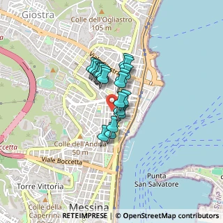 Mappa Via Antonio Maria Jaci, 98121 Messina ME, Italia (0.2855)