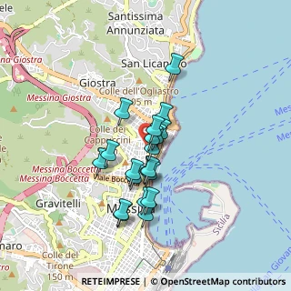 Mappa Via Antonio Maria Jaci, 98121 Messina ME, Italia (0.731)