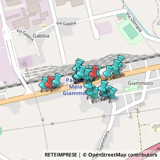 Mappa Via Stazione, 98042 Giammoro ME, Italia (0.15)