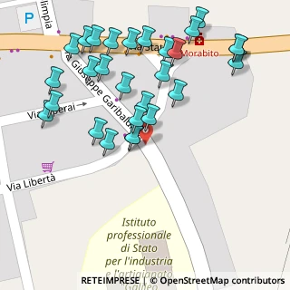 Mappa Via Giuseppe Garibaldi, 98042 Pace del Mela ME, Italia (0.07929)
