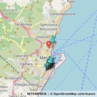 Mappa Via Fonderia, 98121 Messina ME, Italia (1.84538)