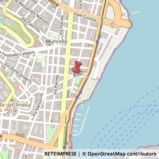 Mappa Via Boner Eduardo, 22, 98121 Messina, Messina (Sicilia)