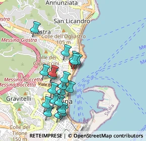 Mappa Via Caio Domenico Gallo, 98121 Messina ME, Italia (0.969)