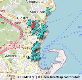 Mappa Via Caio Domenico Gallo, 98121 Messina ME, Italia (0.6955)