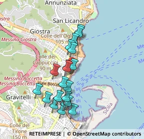 Mappa Via Caio Domenico Gallo, 98121 Messina ME, Italia (0.9195)
