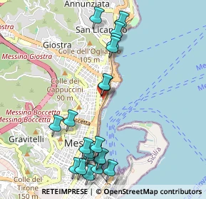 Mappa Via Caio Domenico Gallo, 98121 Messina ME, Italia (1.293)