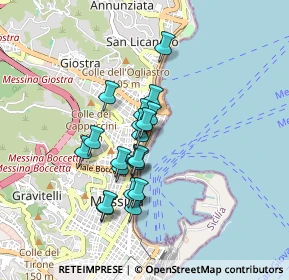 Mappa Via Caio Domenico Gallo, 98121 Messina ME, Italia (0.7175)