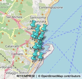 Mappa Via Caio Domenico Gallo, 98121 Messina ME, Italia (1.17)