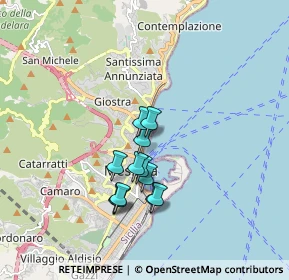 Mappa Via Caio Domenico Gallo, 98121 Messina ME, Italia (1.54333)