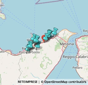 Mappa Via Crocieri, 98043 Torregrotta ME, Italia (8.43)