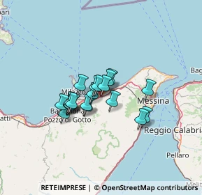 Mappa Via Crocieri, 98043 Torregrotta ME, Italia (9.7325)