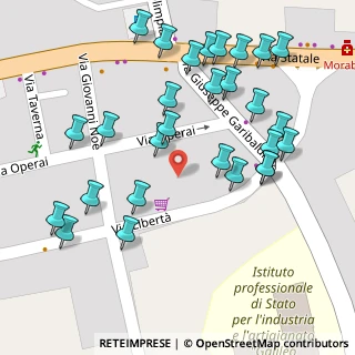 Mappa Via Operai, 98042 Pace del Mela ME, Italia (0.08107)