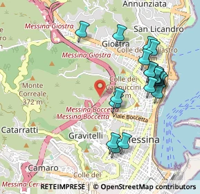 Mappa Via cap spoto, 98122 Messina ME, Italia (1.116)