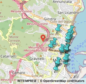Mappa Via cap spoto, 98122 Messina ME, Italia (1.2285)