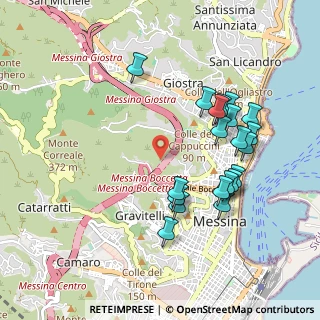 Mappa Via cap spoto, 98121 Messina ME, Italia (1.0865)
