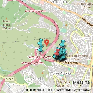 Mappa Via cap spoto, 98122 Messina ME, Italia (0.43)