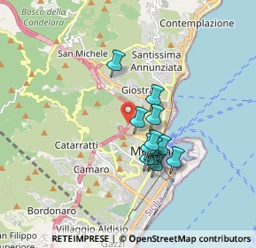 Mappa Via cap spoto, 98122 Messina ME, Italia (1.44417)