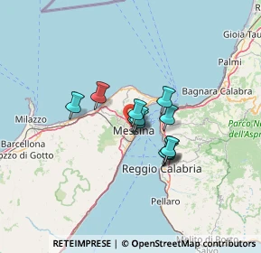 Mappa Via cap spoto, 98122 Messina ME, Italia (8.87917)