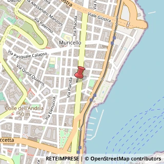 Mappa Via Giuseppe Garibaldi,  345, 98121 Messina, Messina (Sicilia)