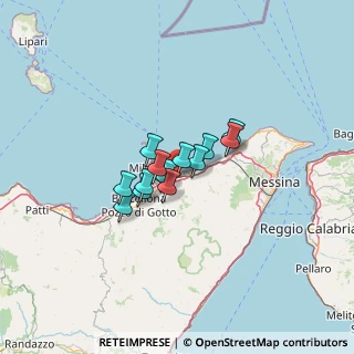 Mappa SS113, 98042 Pace del Mela ME, Italia (8.26308)