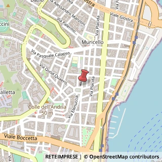 Mappa Via Monsignor D'Arrigo, 21, 98121 Messina, Messina (Sicilia)