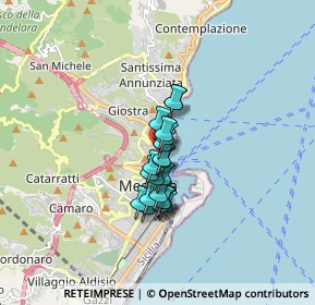 Mappa Via Fossata, 98100 Messina ME, Italia (1.158)