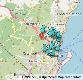 Mappa Località Santa Maria di Trapani, 98152 Messina ME, Italia (1.34333)