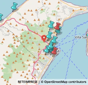 Mappa Località Santa Maria di Trapani, 98152 Messina ME, Italia (3.92462)