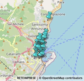 Mappa Piazza Ettore Castronovo, 98121 Messina ME, Italia (1.12882)