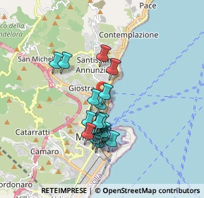 Mappa Piazza Ettore Castronovo, 98121 Messina ME, Italia (1.6435)