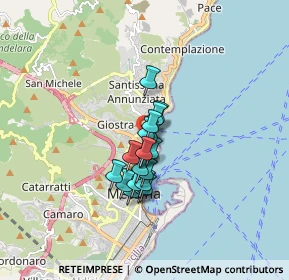 Mappa Piazza Ettore Castronovo, 98121 Messina ME, Italia (1.17526)