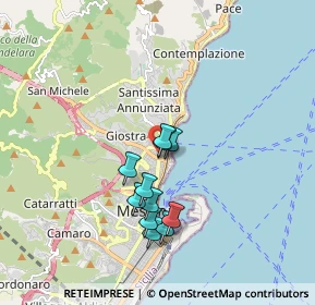 Mappa Piazza Ettore Castronovo, 98121 Messina ME, Italia (1.59)