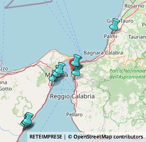 Mappa Via Carrubbara Localita Ginestre, 89018 Villa San Giovanni RC, Italia (18.06667)