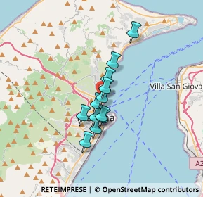 Mappa Via Istria, 98121 Messina ME, Italia (2.51333)