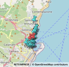 Mappa Via Istria, 98121 Messina ME, Italia (1.20474)