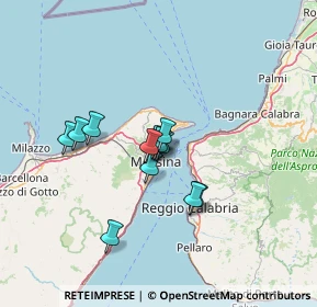 Mappa Via Istria, 98121 Messina ME, Italia (10.76333)