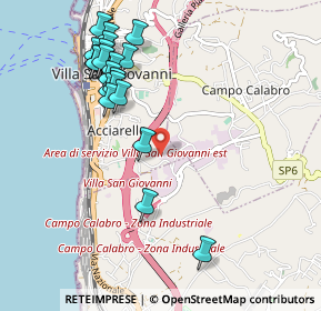 Mappa Zona Industriale, 89018 Villa San Giovanni RC, Italia (1.2065)