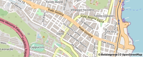 Mappa Messina