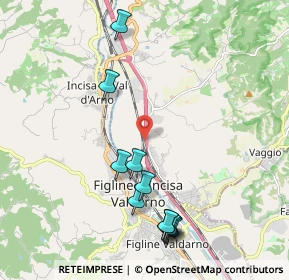 Mappa Frazione Matassino Loc. Rona, 50066 Reggello FI, Italia (2.30727)