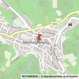 Mappa Piazza del Popolo, 46, 50025 Montespertoli, Firenze (Toscana)