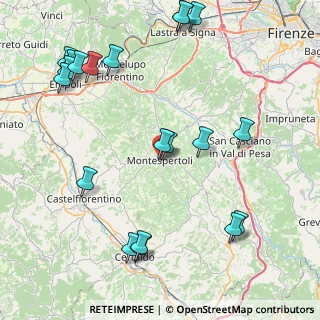 Mappa Via Roma, 50025 Montespertoli FI, Italia (10.77)