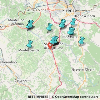 Mappa SP Certaldese I, 50026 San Casciano in Val di Pesa FI, Italia (6.495)