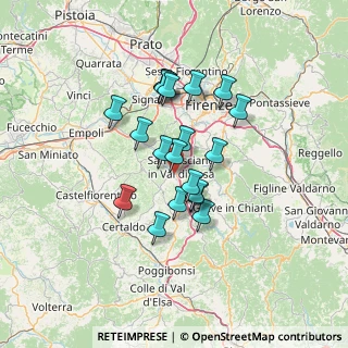 Mappa SP Certaldese I, 50026 San Casciano in Val di Pesa FI, Italia (10.911)